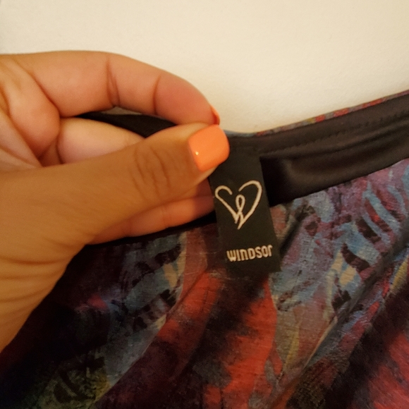 Flowy One sleeved dress. Windsor size small - Picture 4 of 7